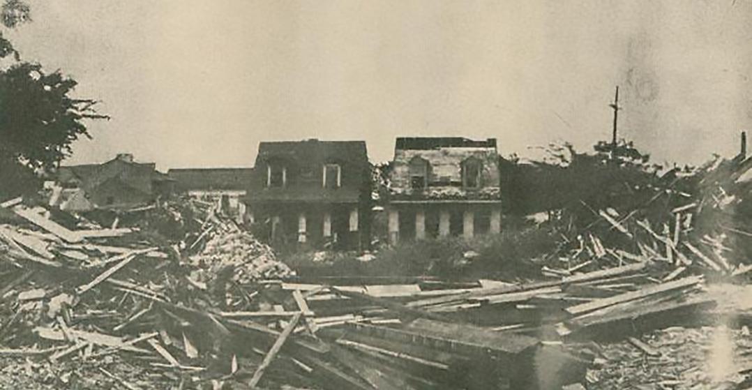Demolition of the historic Treme for Armstrong Park, 1970